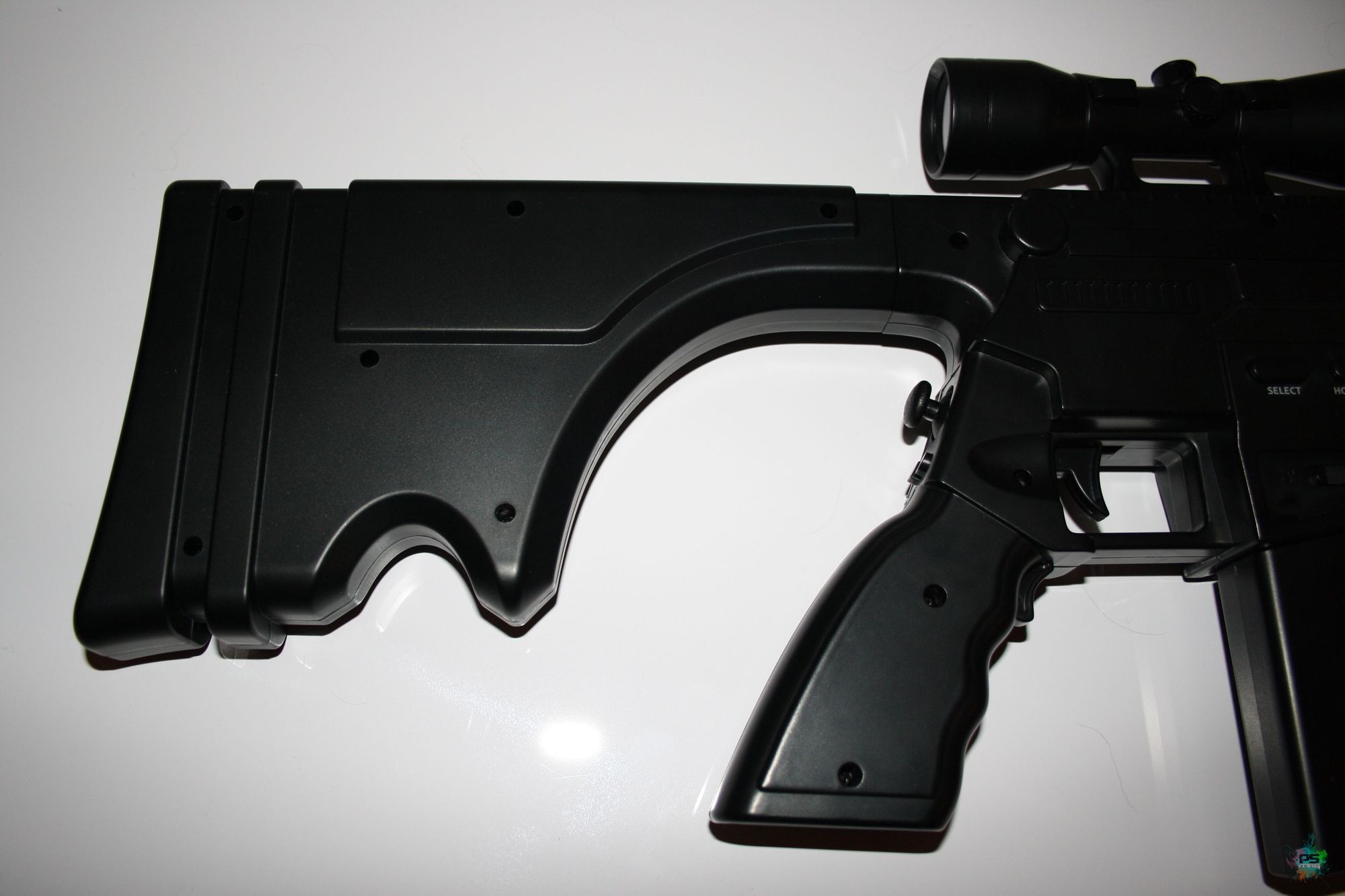 Fusil EK86 Move Pour PS3 (compatible PS4/PS5) Avec 3 Jeux De Guerre - Comme Neuf